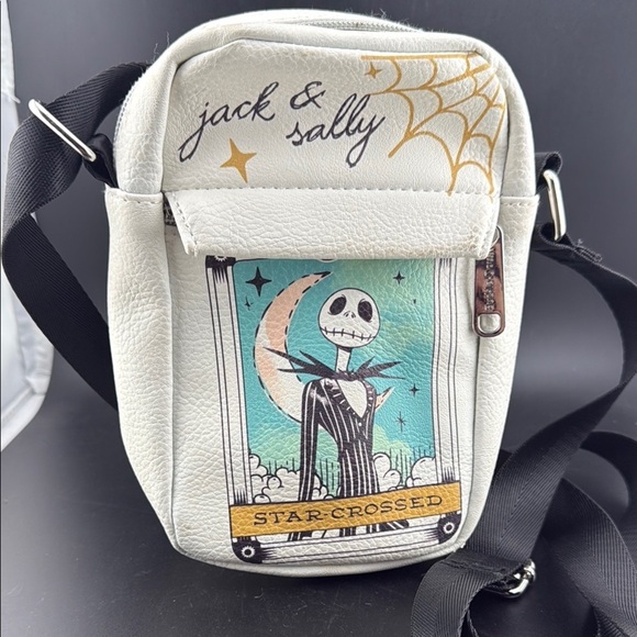 Buckle-Down Handbags - Jack & Sally White Crossbody Bag